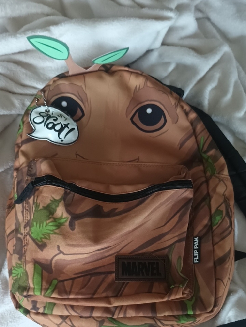 Marvel Kids Groot Backpack - Brown